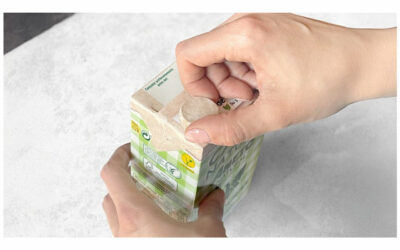 BRIQUES ALIMENTAIRES : TETRA PAK TESTE UN BOUCHON À BASE DE FIBRES.